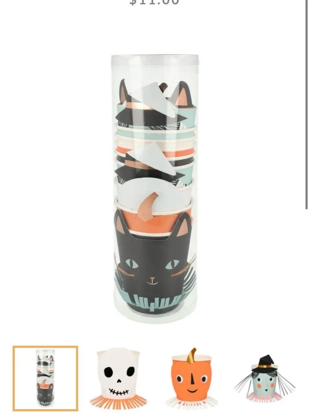 Meri Meri Halloween Paper Cups & Banner